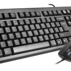 Kit Tastatura si Mouse A4Tech KM-72620D-USB, USB (Negru)