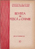 Revista De Fizica Si Chimie - Anul XXV, Nr.10 , OCTOMBRIE. 1988