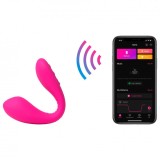 Stimulator Dual Lovense Dolce Quake Bluetooth Control Free App Silicon Roz