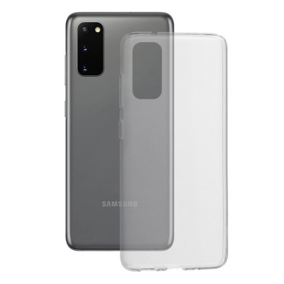 Husa pentru Samsung Galaxy S20 / S20 5G - Techsuit Clear Silicone - Transparenta foto