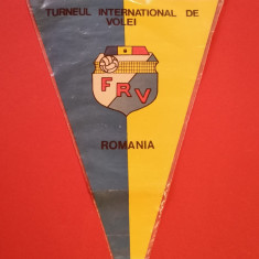 Fanion - Turneul International de Volei "Cupa BARSA" BRASOV 1986