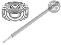 Cablu litat PVC gri 10m 60V 0,04mm2
