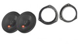 Kit Audio JBL Hyundai i20 II (2014-2020), Fata/Spate, Boxe 16.5cm, Inele Distantiere, 240W