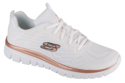 Pantofi pentru adidași Skechers Graceful - Get Connected 12615-WTRG alb foto