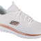 Pantofi pentru adidași Skechers Graceful - Get Connected 12615-WTRG alb