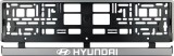 Cumpara ieftin Set 2 bucati, suport numar inmatriculare argintiu Hyundai I, Autohelix MSA