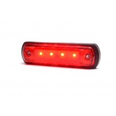 Lampa gabarit 4 LED rosie W189-1339 WAS