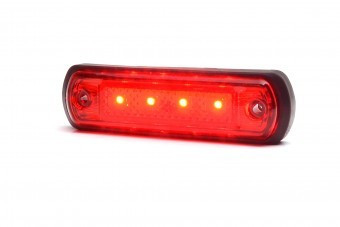 Lampa gabarit 4 LED rosie W189-1339 WAS foto