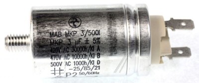 3UF-420V CONDENSATOR 1115927012 pentru masina de spalat vase ELECTROLUX / AEG foto