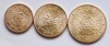 Set 3 monede 1, 2, 5 cents 2019 Austria, unc, km#3082-3084, Europa