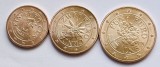 Set 3 monede 1, 2, 5 cents 2019 Austria, unc, km#3082-3084, Europa