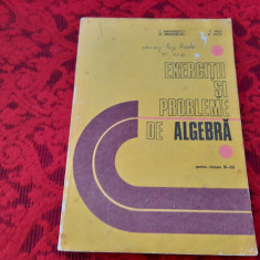 Exerciţii şi probleme de algebră pentru clasele IX-XII, C. Nastasescu-RF 19/0