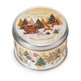 Lumanare parfumata Craciun aroma Chihlimbar si Ghimbir &Oslash; 7,5 cm x 5 H