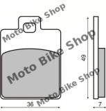 Placute Frana Fata Piaggio Zip / Vespa - Compatibile MX_NEW 55494OL