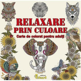 Relaxare prin culoare. Carte de colorat pentru adulti |