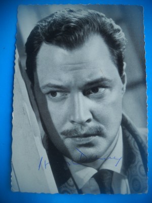 HOPCT 1452 IVAN DESNY -GERMANIA -ACTORI/ARTISTI-AUTOGRAF-CIRCULATA foto