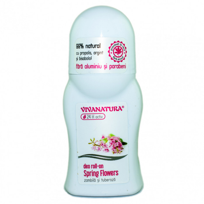 DEO ROLL-ON SPRING FLOWERS 50ml VIVA NATURA