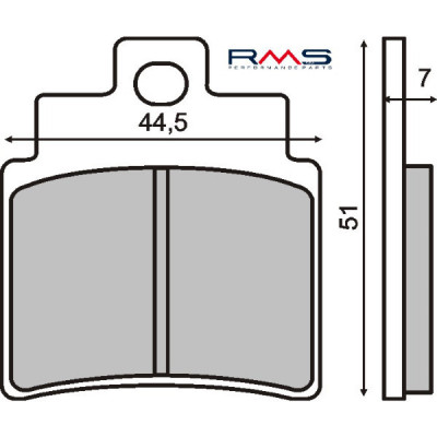 Placute frana fata scuter Kymco Grand Dink 250 RMS foto