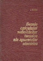 Bazele calculului solicitarilor termice ale aparatelor electrice foto