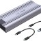 ACASIS Adaptor SSD M.2 NGFF / NVMe la USB 3.0 / USB-C rack cu carcasa