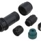 Conector circular tată 4 pini IP68