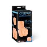Masturbator manual INTIMATE LOVER Life Like Masturbator, cu s&acirc;ni, simulare vaginală realistă, material flexibil, culoarea pielii