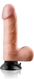 Vibrator REAL FEEL DELUXE No.1, Multispeed, TPR, Natural, 22 cm, Pipedream