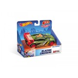 Cumpara ieftin Masinuta Mondo Hot Wheels Time Tracker, 12.8&times;5.5&times;4.5 cm, rezistenta la impact, 3 ani+, baterii incluse, Verde