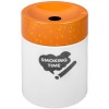 Scrumieră Metalică, &Ccedil;&times;Smoking Time&Ccedil;Ł, Diametru 7.5x10cm, Alb, Oem