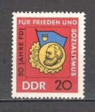 D.D.R.1966 20 ani Tineretul liber SD.185, Nestampilat