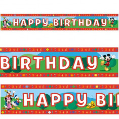 Banner decorativ Party din folie 4.65 m Mickey Mouse foto