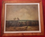 Constantin Oprea "Padure si drumeag spre lac" 1987