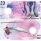 Maldive 20 Rufiyaa 2020-22 P-27b Polimer UNC