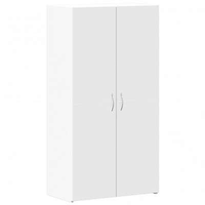 Fiset, alb, 60x32x115 cm, lemn prelucrat foto