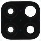 Huawei P40 Lite (JNY-L21A JNY-LX1) Obiectivul aparatului foto negru la miezul nopții
