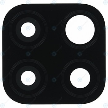 Huawei P40 Lite (JNY-L21A JNY-LX1) Obiectivul aparatului foto negru la miezul nopții foto