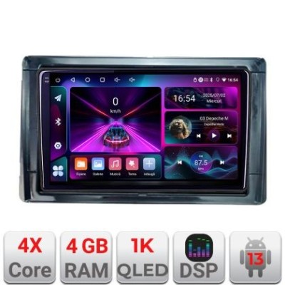 Navigatie Toyota 2DIN A-TY2DIN 4+64 InCell Display 1K Android Waze USB Navigatie Internet Youtube Radio CarStore Technology foto