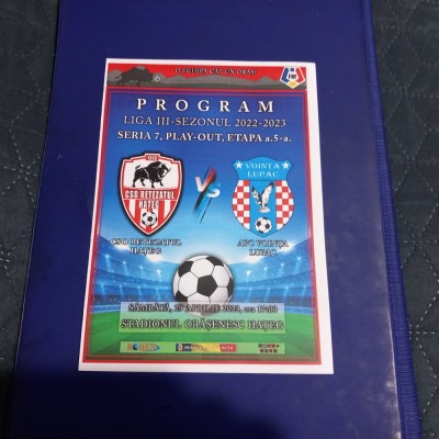 Program Retezatul Hateg - Vointa Lupac foto