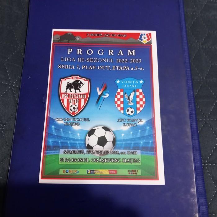 Program Retezatul Hateg - Vointa Lupac