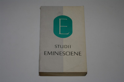 Studii eminesciene - 1965 foto