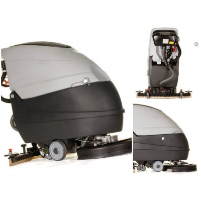 Masina pentru spalat si aspirat pardoseli LAVOR Free Evo 50E, productivitate 2000 mp/h, tractiune mecanica, tensiune 230V foto