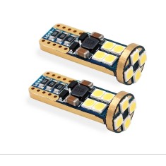 Set 2 leduri t 10 w5w canbus alb 6000k PREMIUM