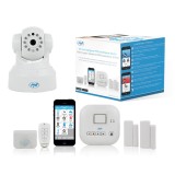 Kit Casa Inteligenta PNI SmartHome SM400 cu Camera HD SM460, 720p, Alarma 110dB, Control App Android/iOS