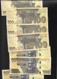 Zimbabwe 100 dolari dollars 2020 aunc unc pret pe bucata