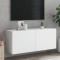 Gossi comoda tv de perete, alb, 100x30x41 cm