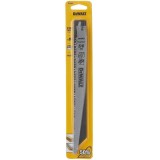 DeWalt S 1531 L - Set panze fierastrau sabie HCS 240 mm 4-5 dinti/inch dantura standard 5 bucati