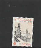 Olanda 1978--Europa CEPT,serie 1 valori dantelate,MNH,Mi.1120, Organizatii internationale, Nestampilat