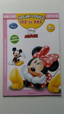 Jocuri logice, Sa invatam numerele si literele cu MINNIE, 123 si AB (5+1)4 foto