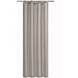 Draperie opaca Stella cu rejansa Jemidi, 140 x 245 cm, Gri, Poliester, 55283.25.03