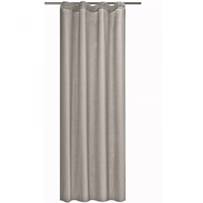 Draperie opaca Stella cu rejansa Jemidi, 140 x 245 cm, Gri, Poliester, 55283.25.03 foto